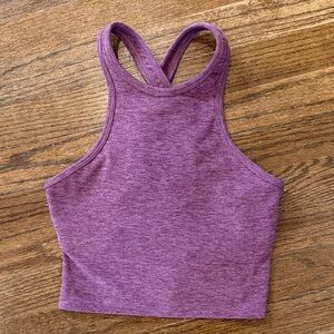 Beyond Yoga pink Spacedye Studio Cropped Yoga Tank - size xs